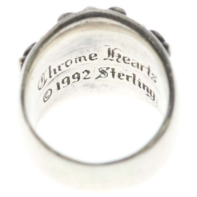 Chrome Hearts Keeper Ring Silver