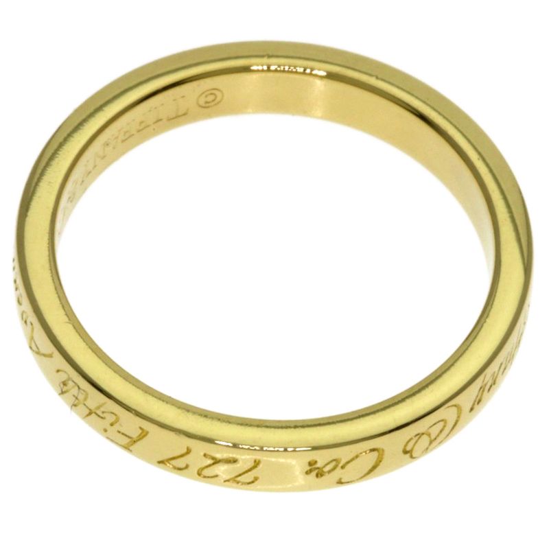 Tiffany & Co Notes Ring 18k Yellow Gold