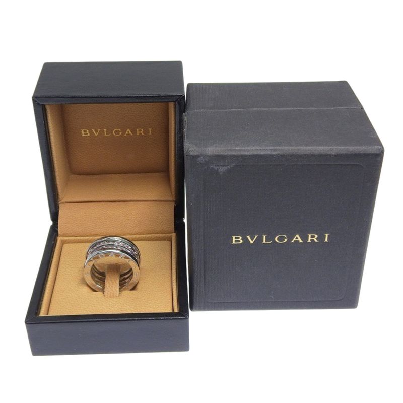 Bvlgari B-zero One Band Gold Pink Tourmaline . Ring