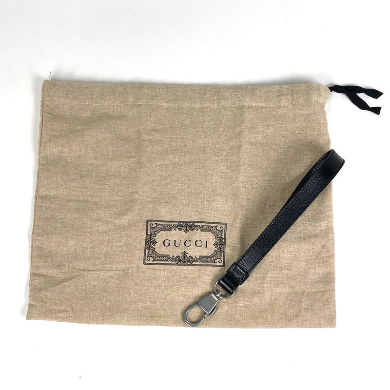 Gucci GG Pattern Shoulder Bag 2-Way Black