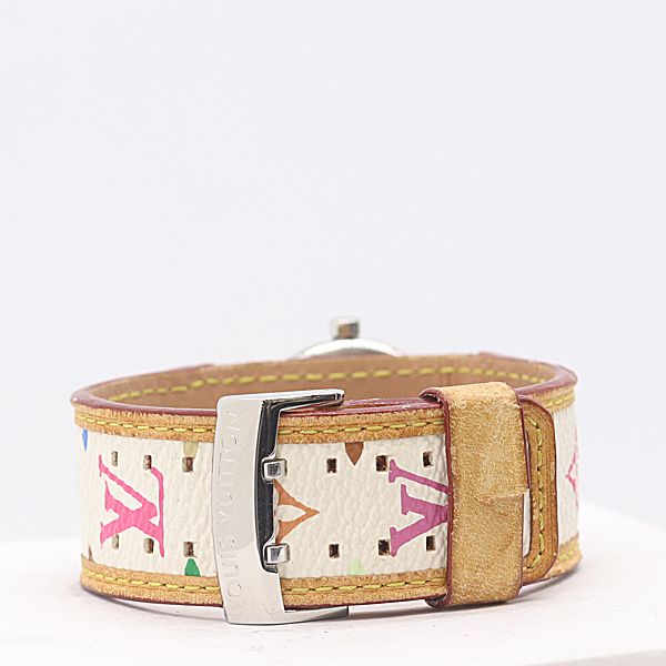 Louis Vuitton Tumble Wide Strap Quartz Brown Dial Watch Kri