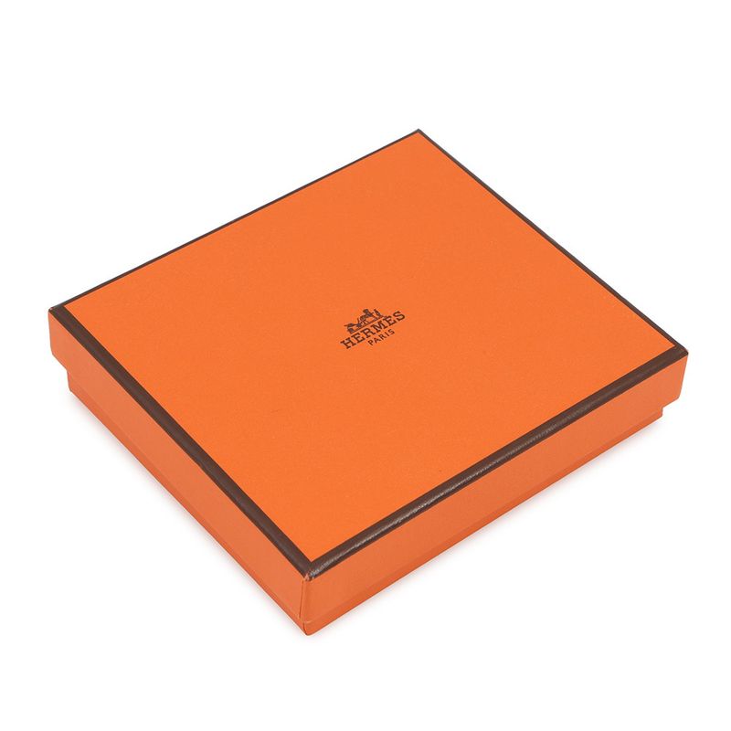 Hermes Coin Case Azap Compact Silk in Gold Silver Color Wallet
