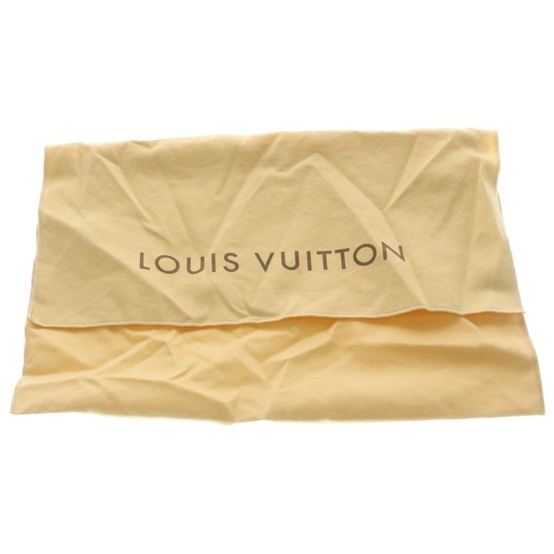 Louis Vuitton Damier Bosford Shoulder Bag Brown Leather Gold