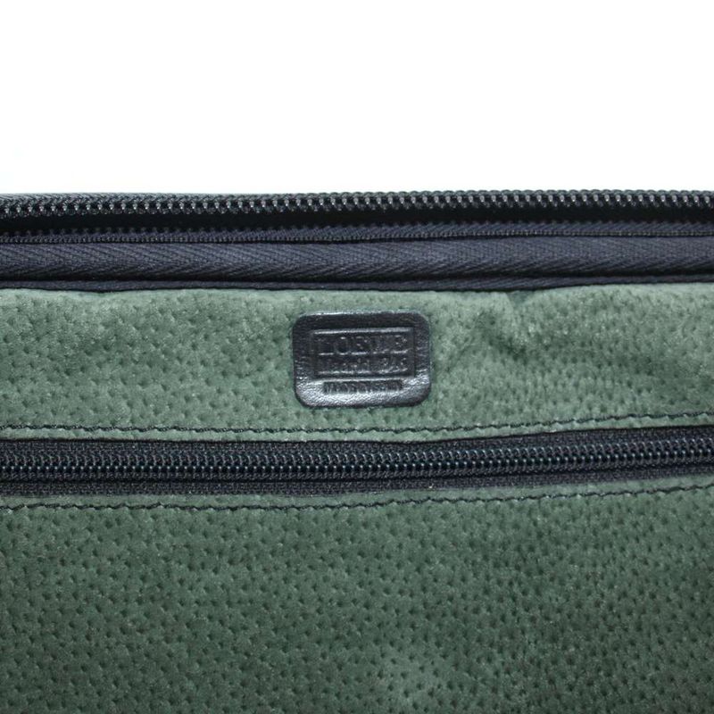 Loewe Clutch Second Leather Logo Black