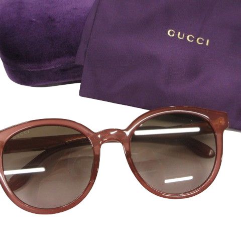Gucci Sunglasses 003 Pink Eyewear Self Frame