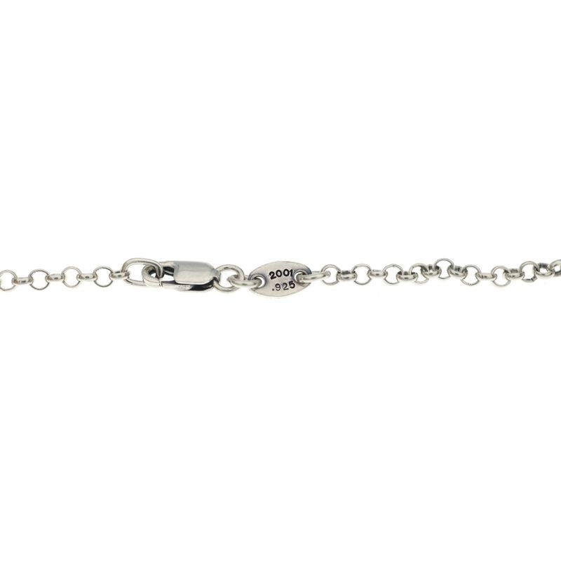 Chrome Hearts Neckchain Roll Chain Necklace Silver