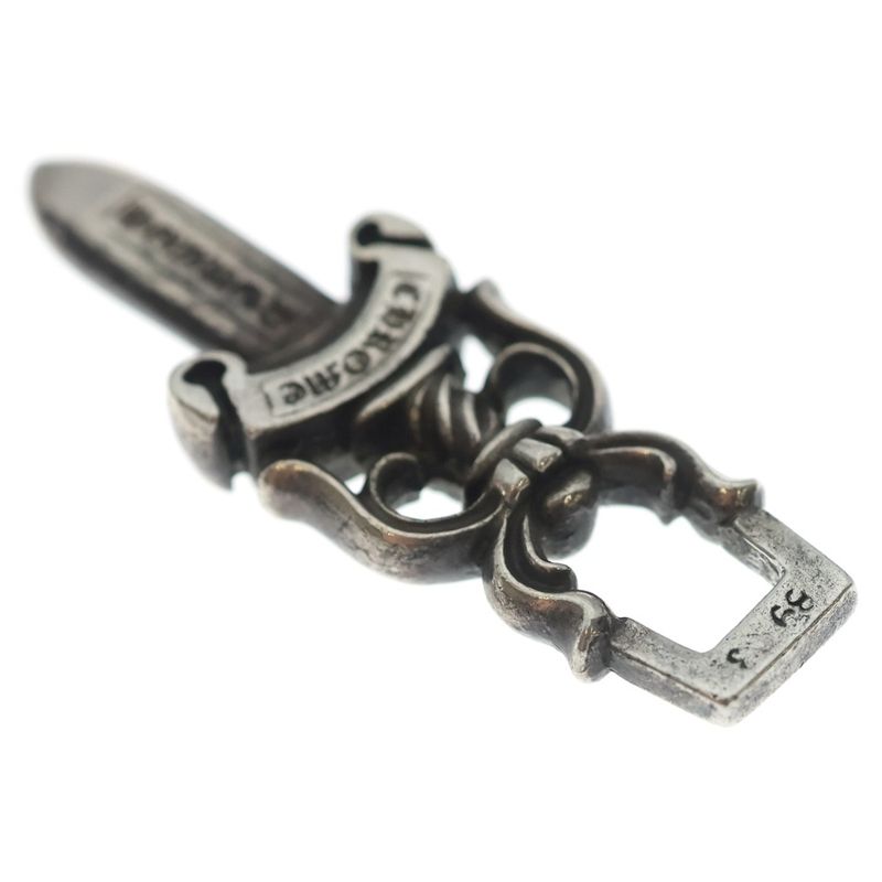 Chrome Hearts 10 Dagger Pendant Top Silver