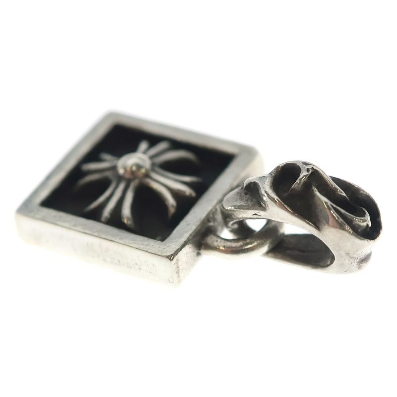 Chrome Hearts Framed CH Plus Charm Pendant Top Silver