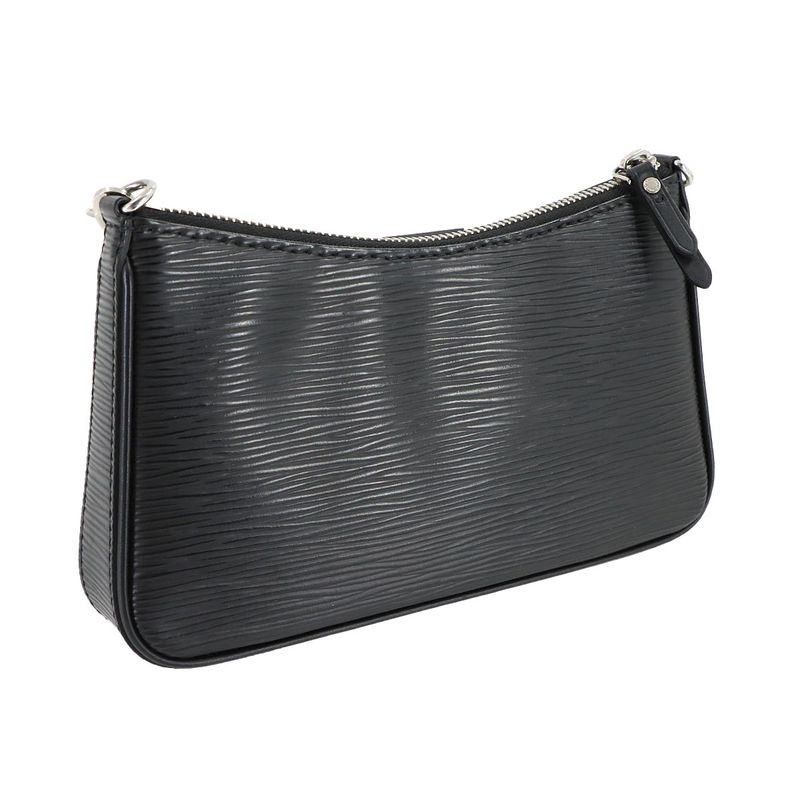 Louis Vuitton Epi Easy Pouch 2-Way Shoulder Bag Leather Noir