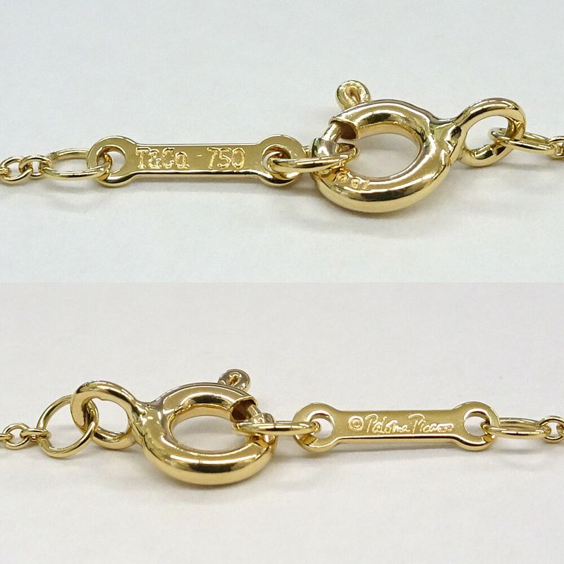 Tiffany & Co Double Loving Heart Necklace Paloma Picasso 18k Yellow Gold