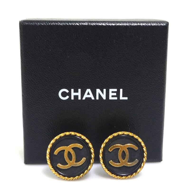 Chanel Earrings CC Logo