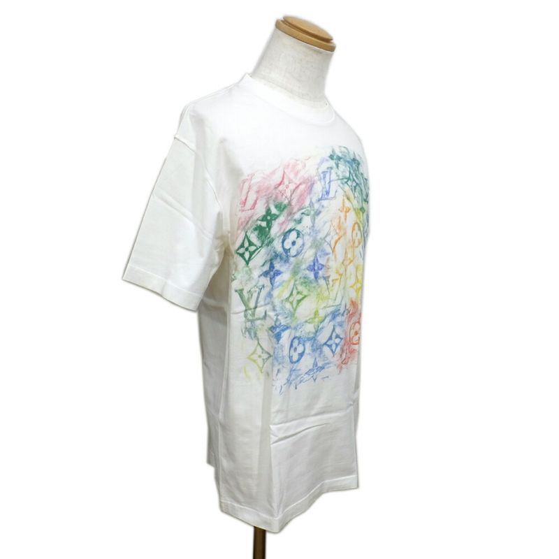 Louis Vuitton Pastel Monogram Short Sleeve T-Shirt Cotton