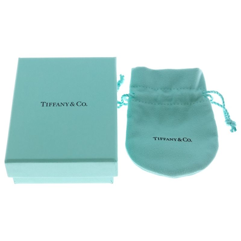 Tiffany & Co Makers Square Ball Chain Necklace Silver
