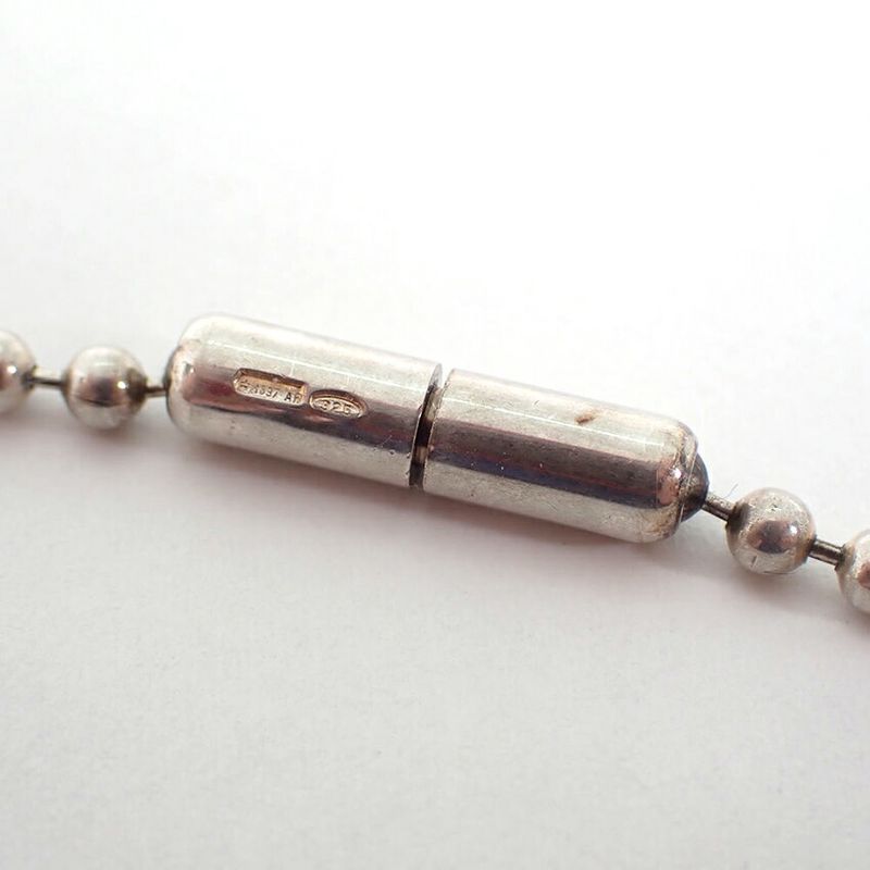 Gucci 925 Dog Tag Necklace