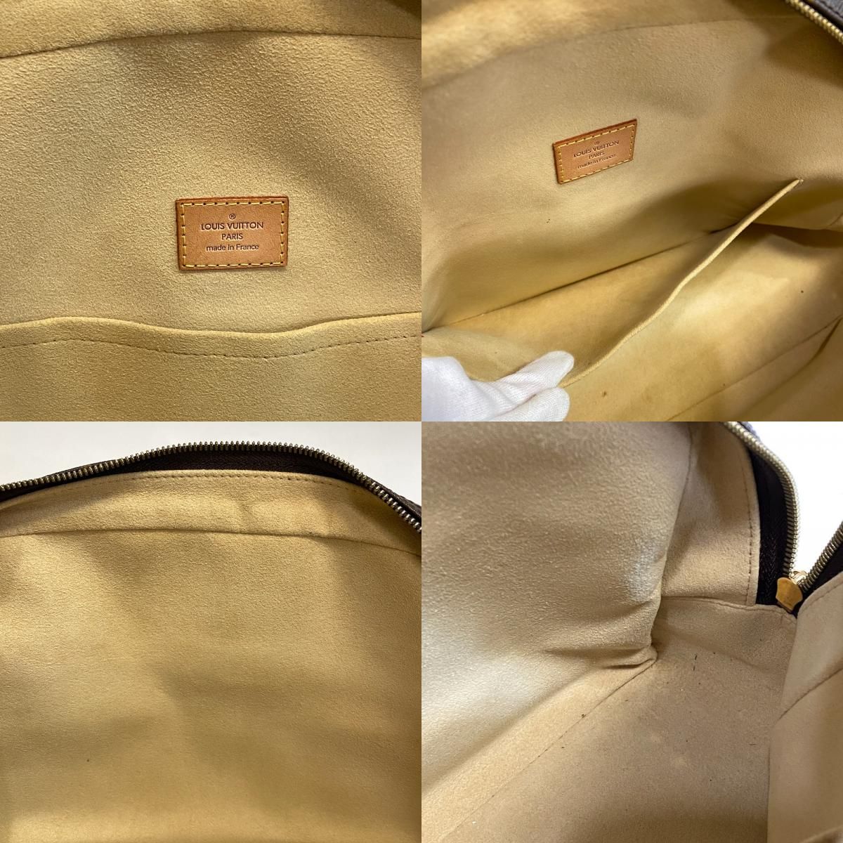 Louis Vuitton Manhattan GM Monogram Handbag Brown