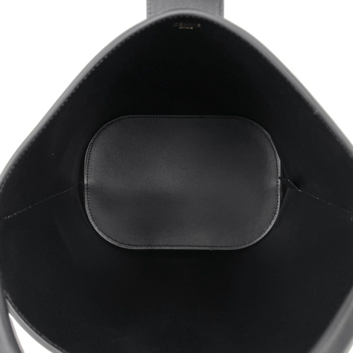 Celine Bucket Louis e 2-Way Triomphe Handbag Leather Black