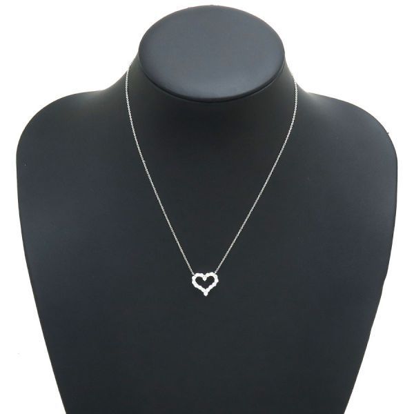 Tiffany & Co Sentimental Heart Diamond Necklace Small
