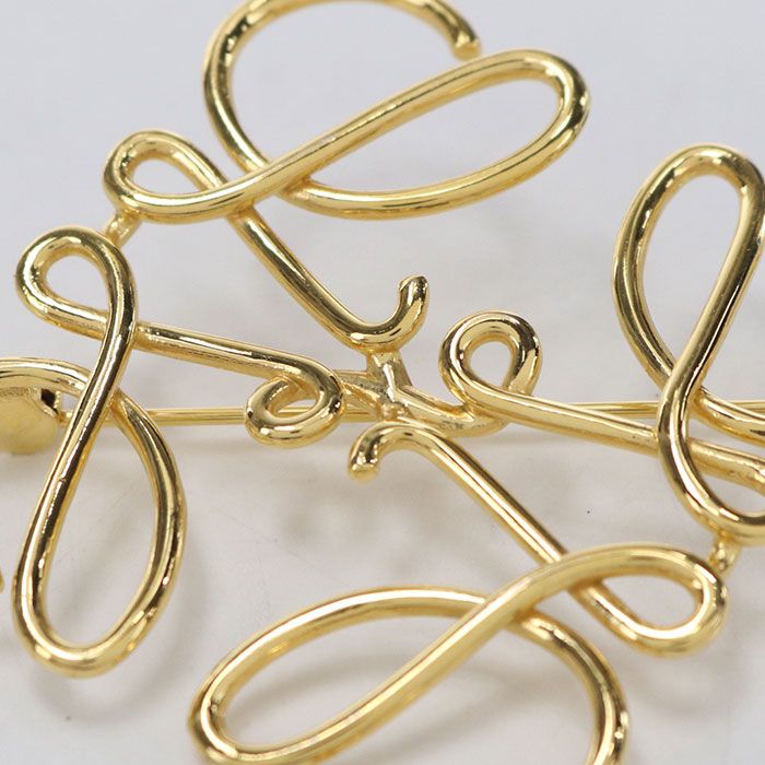 Loewe Anagram 111.25.020 Brooch Metal