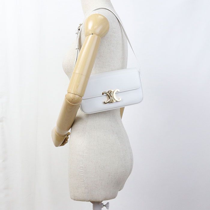 Celine Triomphe Shoulder Bag Leather