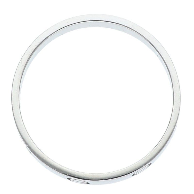 Cartier Mini Love Ring 18k White Gold 61
