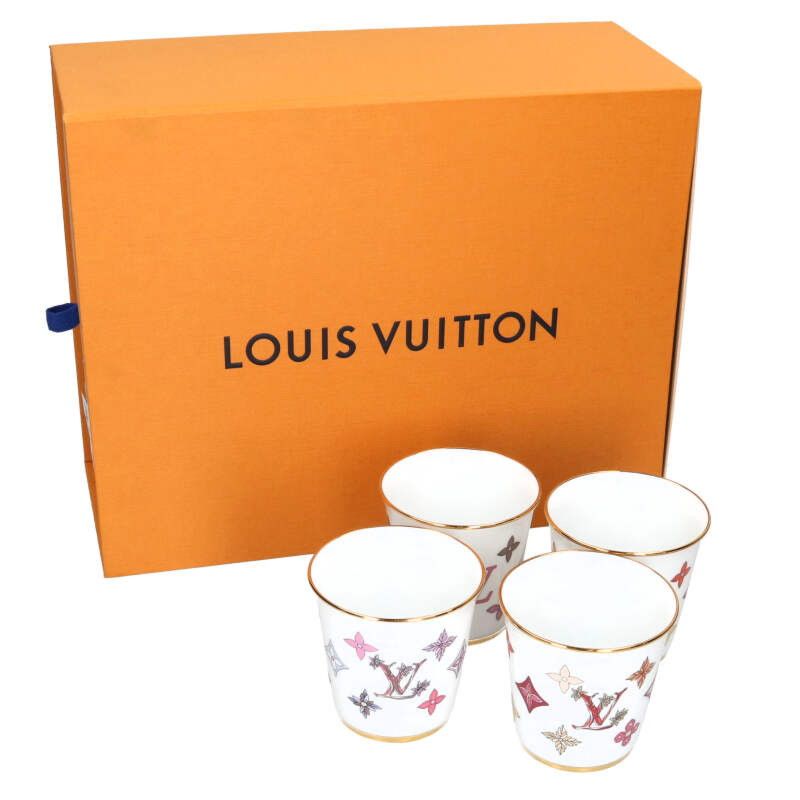 Louis Vuitton Set 4 Goblet Monogram Cup Shoulder Bag