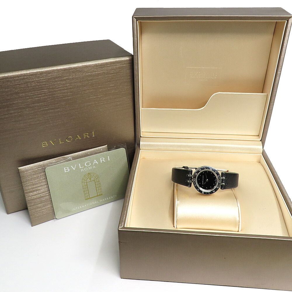 Bvlgari Quartz Black SS