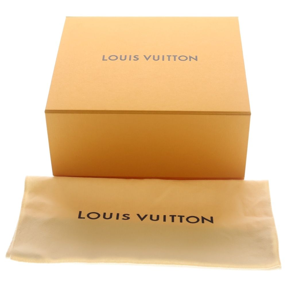 Louis Vuitton Monogram Nice BB Vanity Handbag Pouch Case Brown Leather