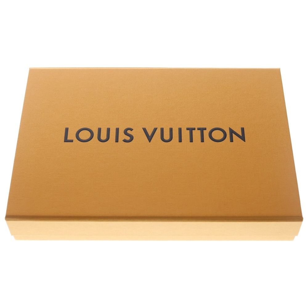 Louis Vuitton LV Medallion Wool Fringe Scarf Black