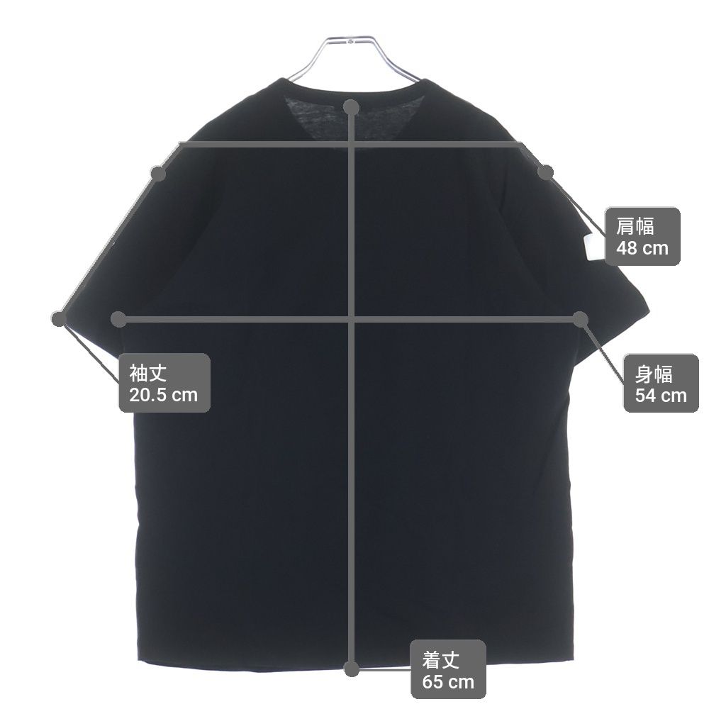 Moncler Logo Short Sleeve T-Shirt Cotton Black