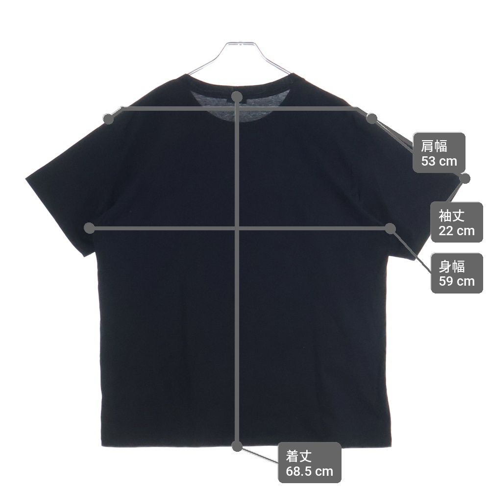 Celine Boy Doll Line Stone Logo Short Sleeve T-Shirt Black