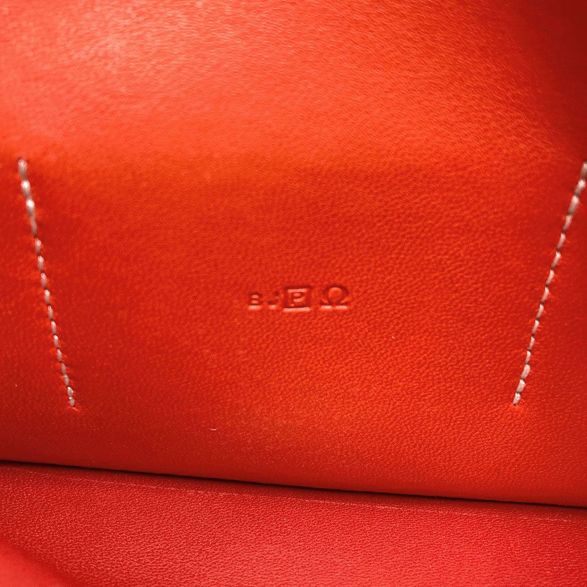 Hermes Dogon GM Duo Silver Wallet Calfskin