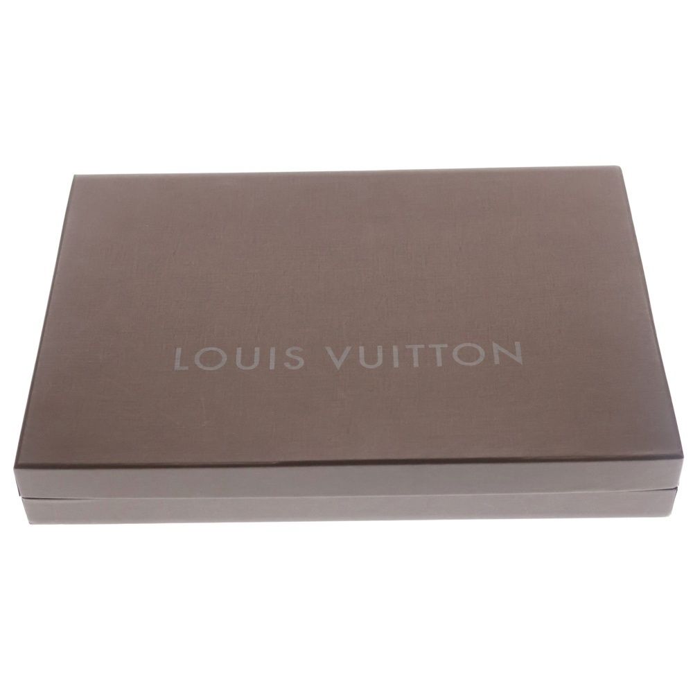 Louis Vuitton LV Atlantis Shawl Monogram Silk Gray Scarf