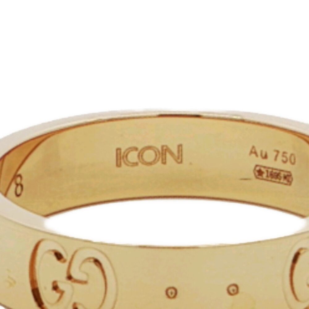 Gucci Icon Ring 18k Yellow Gold