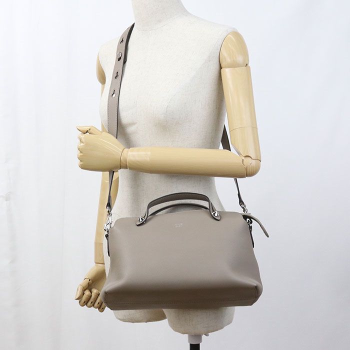 Fendi 2-Way by the Way Handbag Calfskin