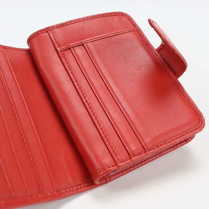 Prada Vitello Leather Wallet Bifold