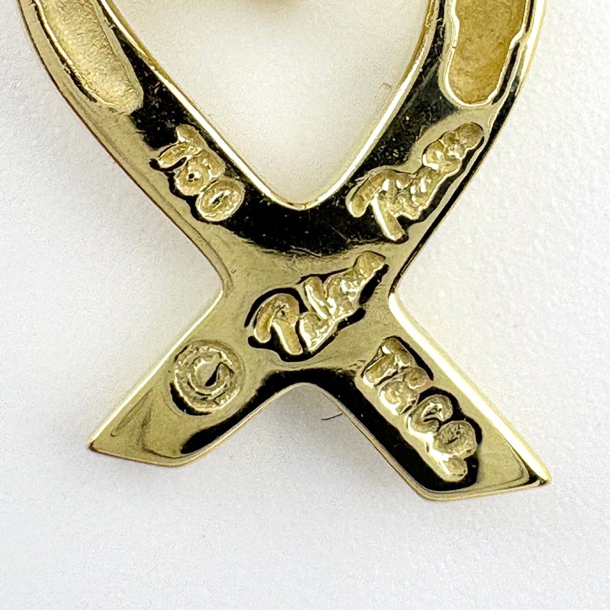 Tiffany & Co Loving Heart Earrings YG Yellow Gold Paloma Picasso