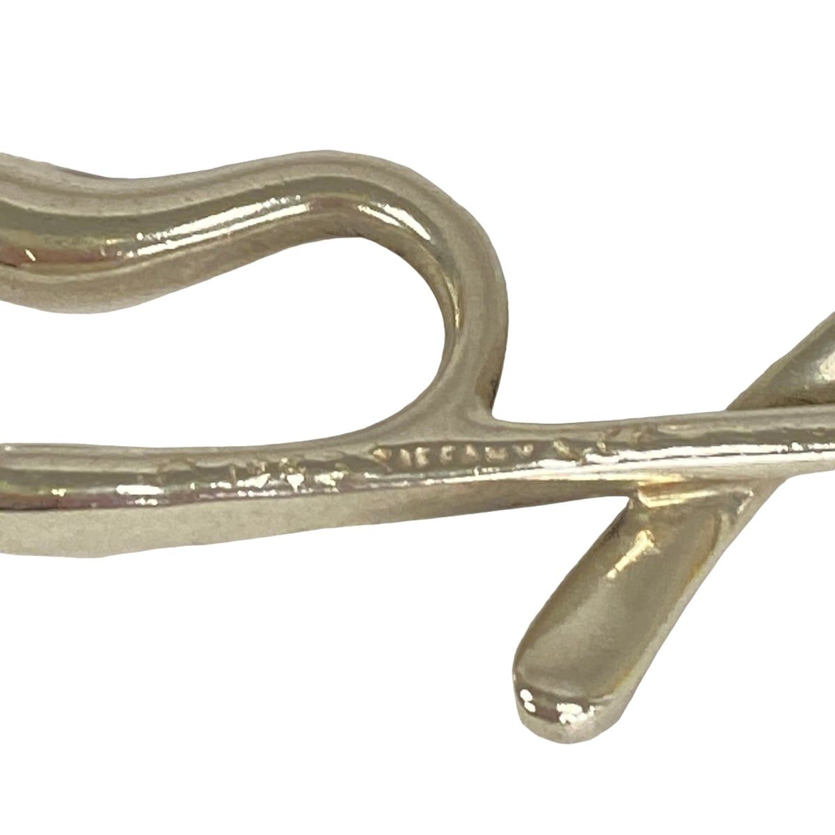 Tiffany & Co Necklace Initial Silver Long