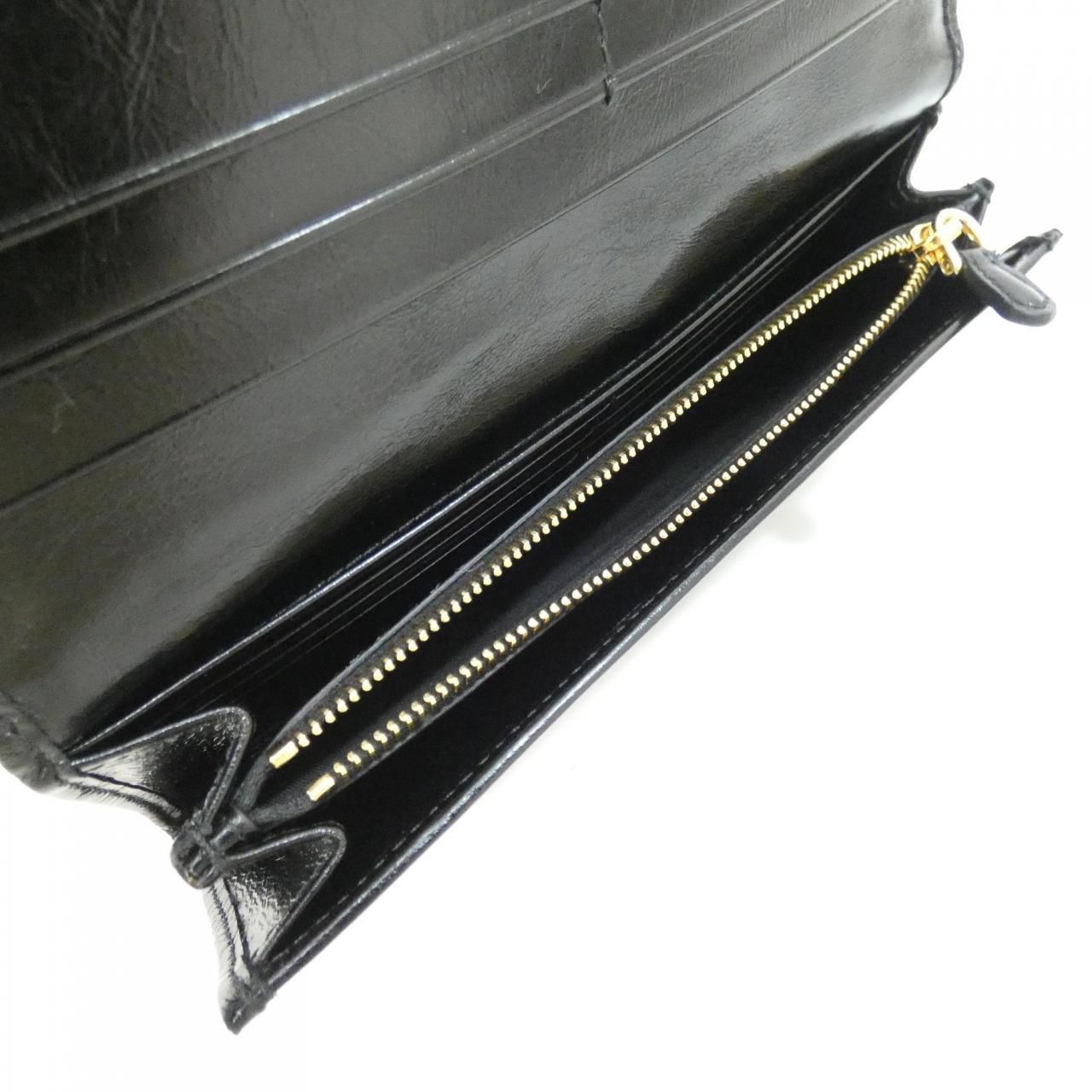Prada Wallet Gold