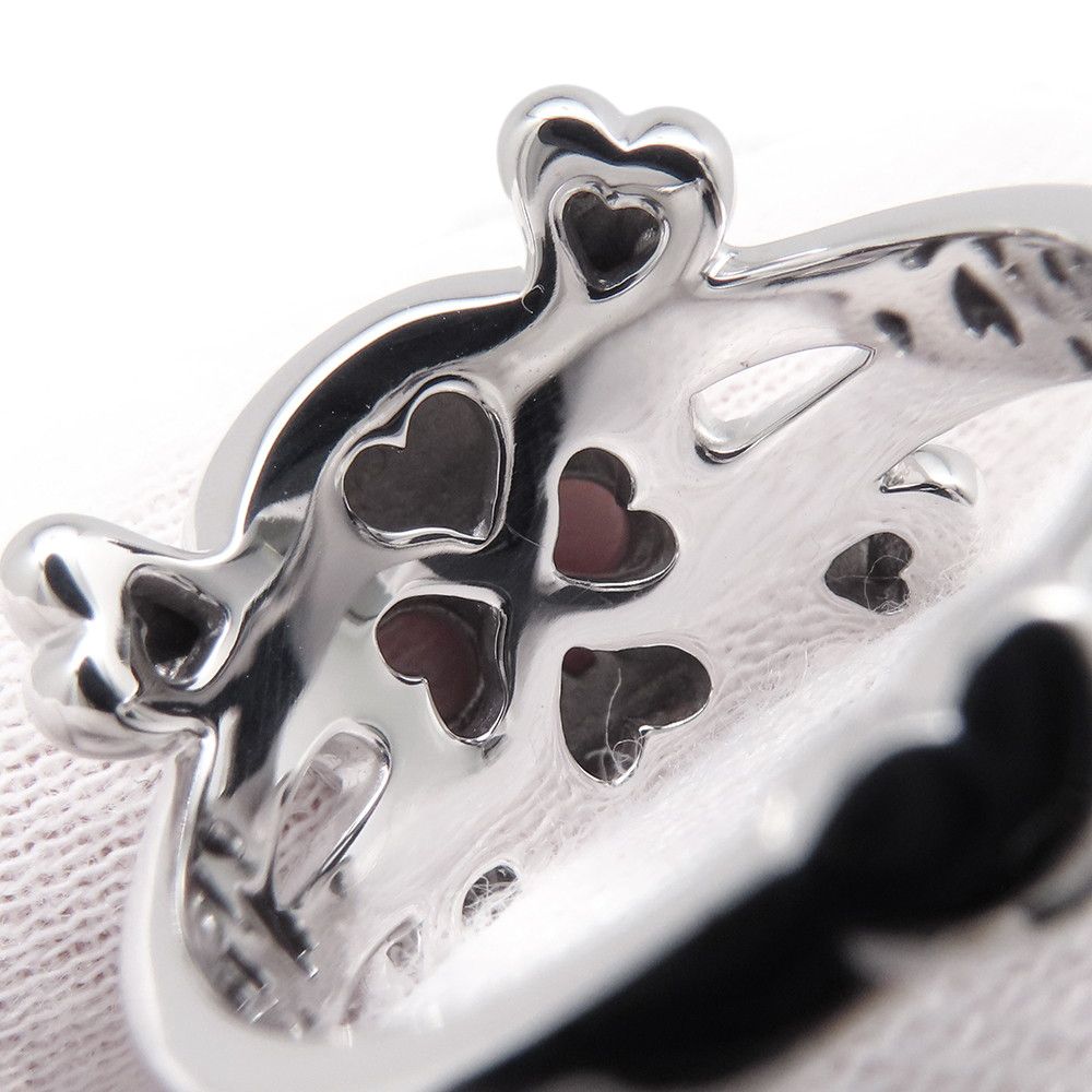 Dior Ring Tete de Mol Skull Diamond 18k White Gold
