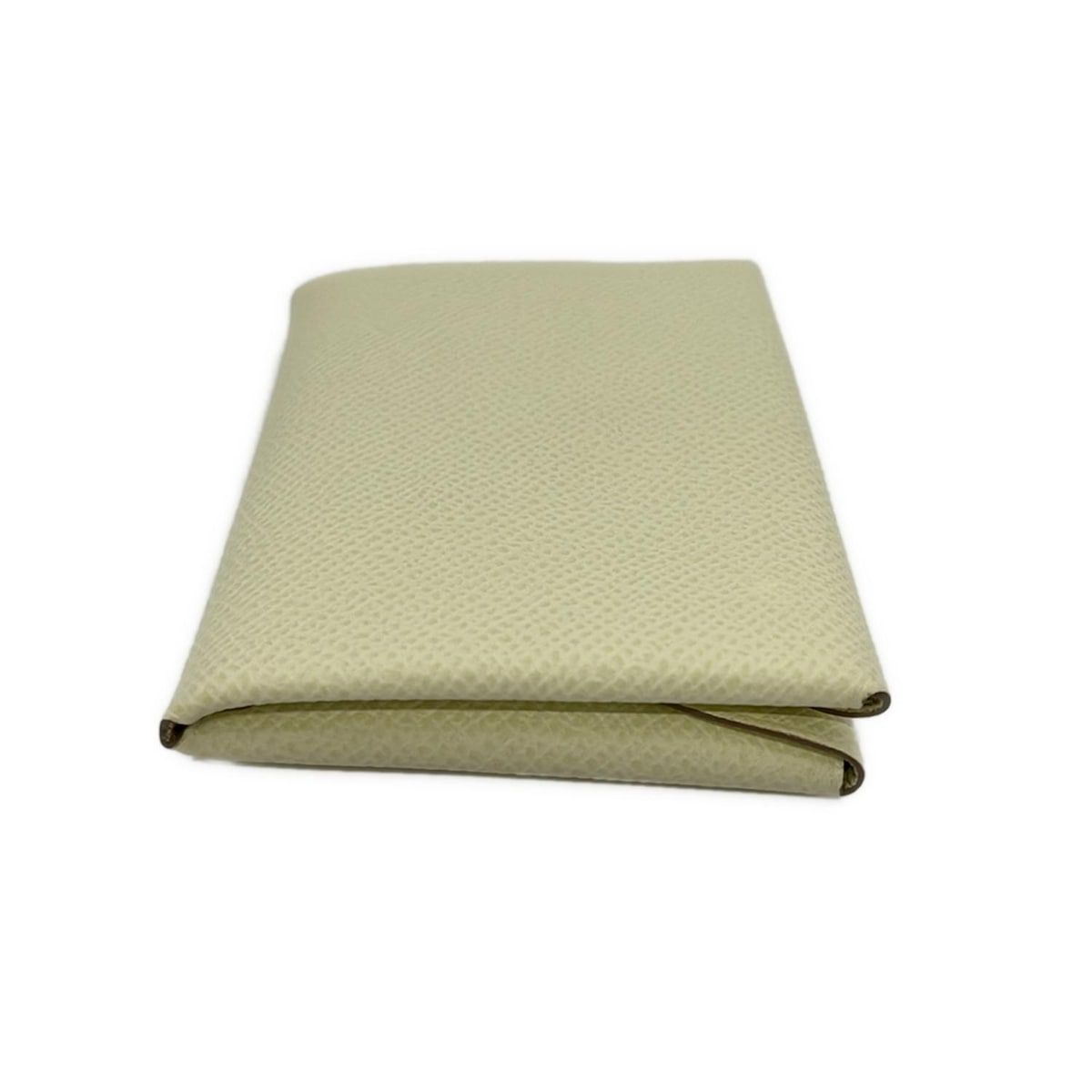 Hermes Coin Case Calvi Duo Jaune Poussin