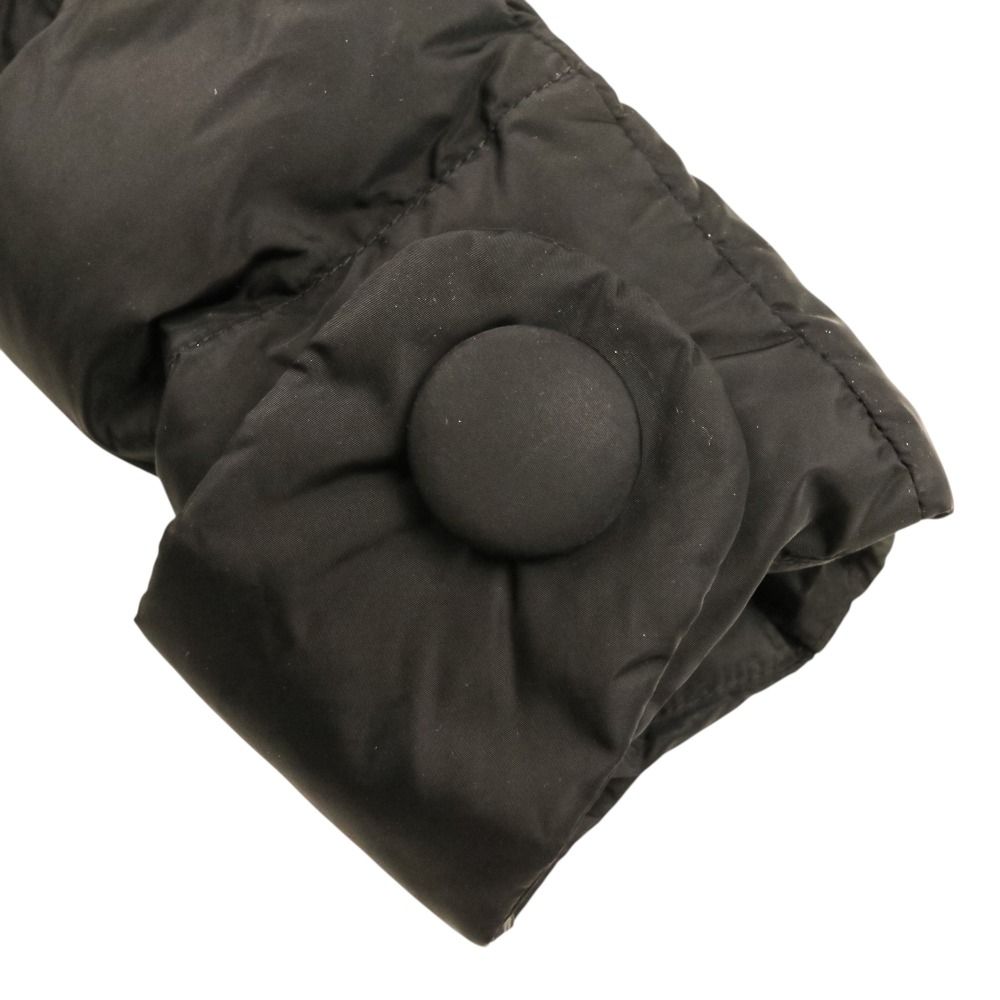Prada Sport Hooded Down Jacket 40 Black