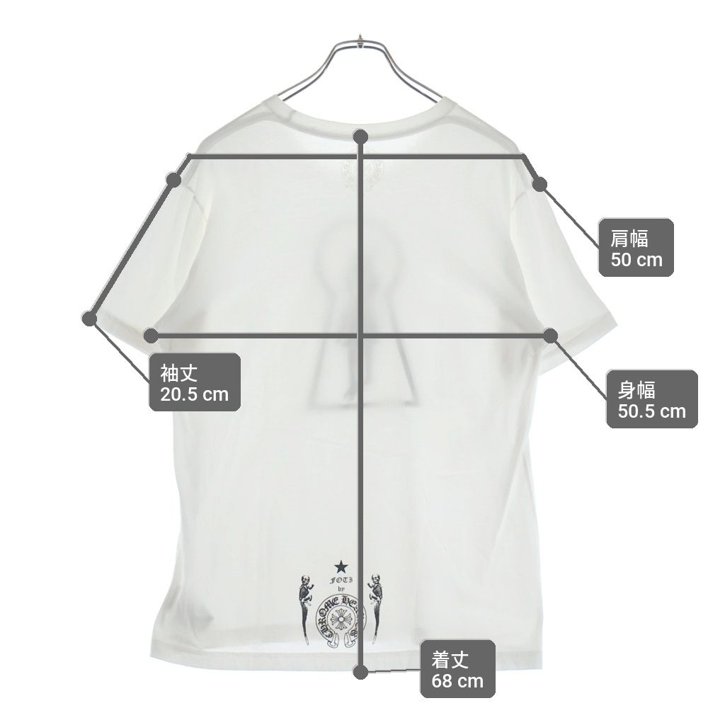 Chrome Hearts Foti CH T-shrt Print T-Shirt White