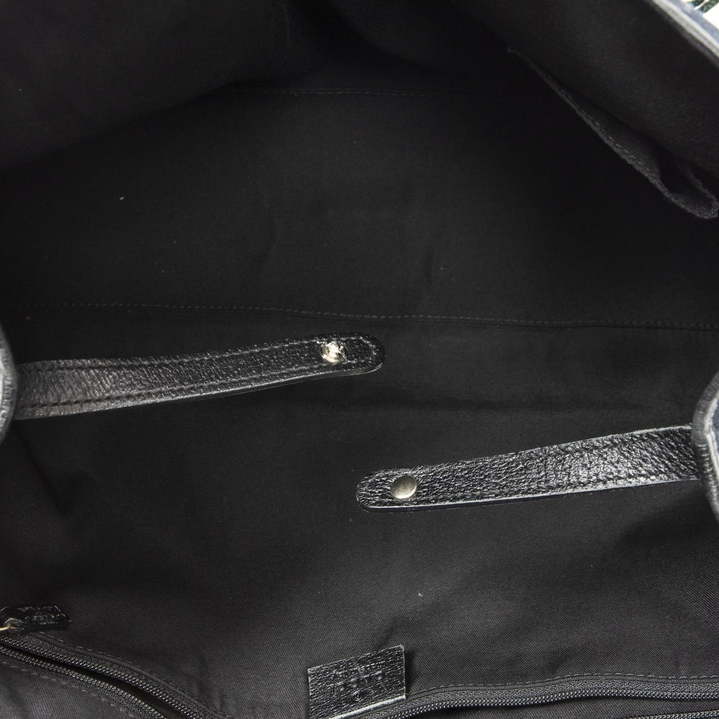 Gucci Princi Tote Black GG Canvas