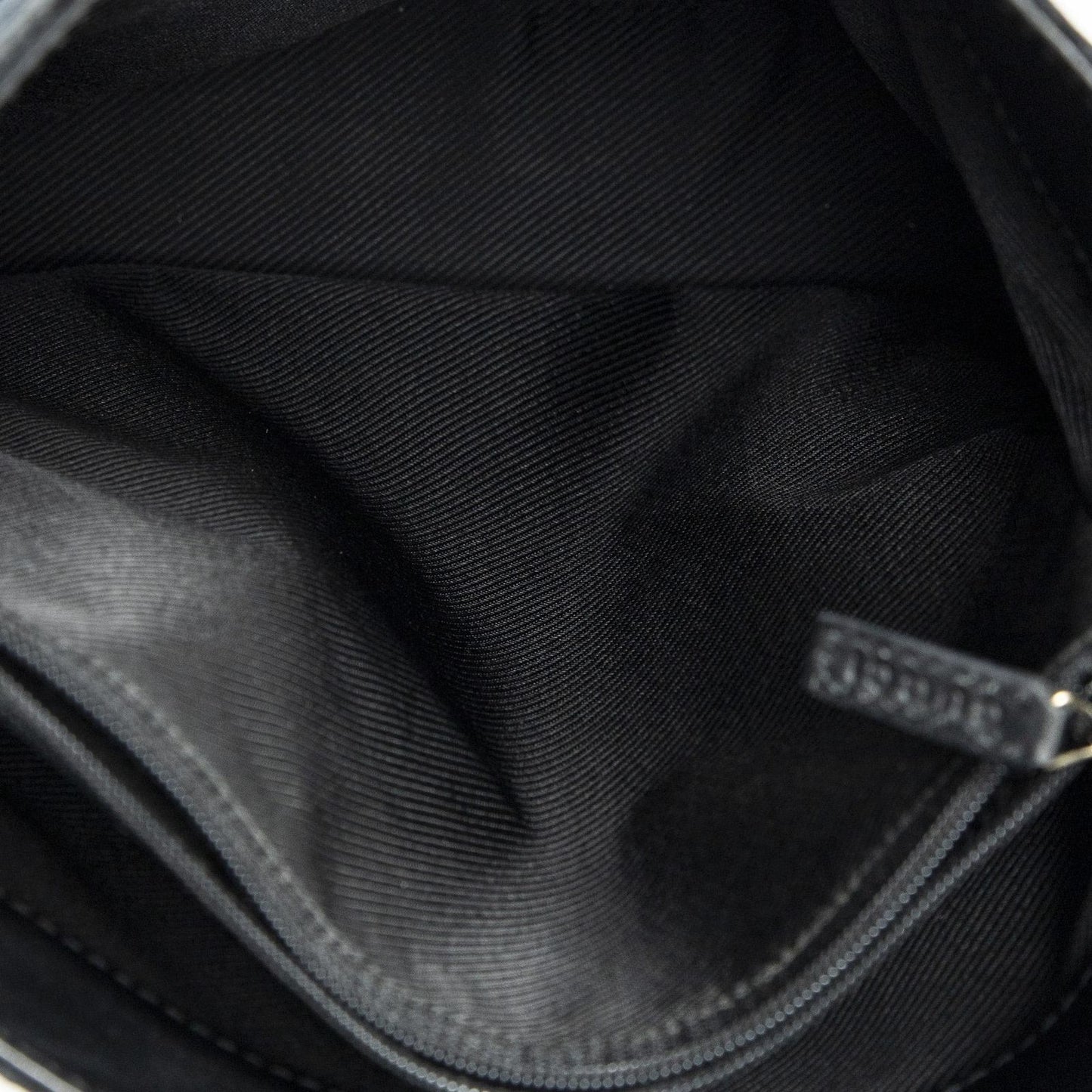 Gucci FF Buckle Shoulder Bag Black GG Canvas
