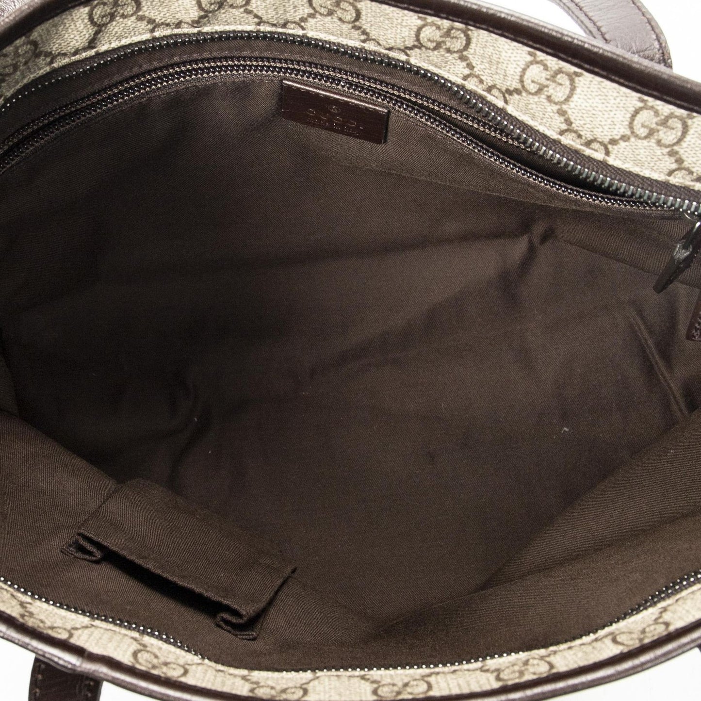 Gucci Small Joint Beige Brown Supreme Canvas