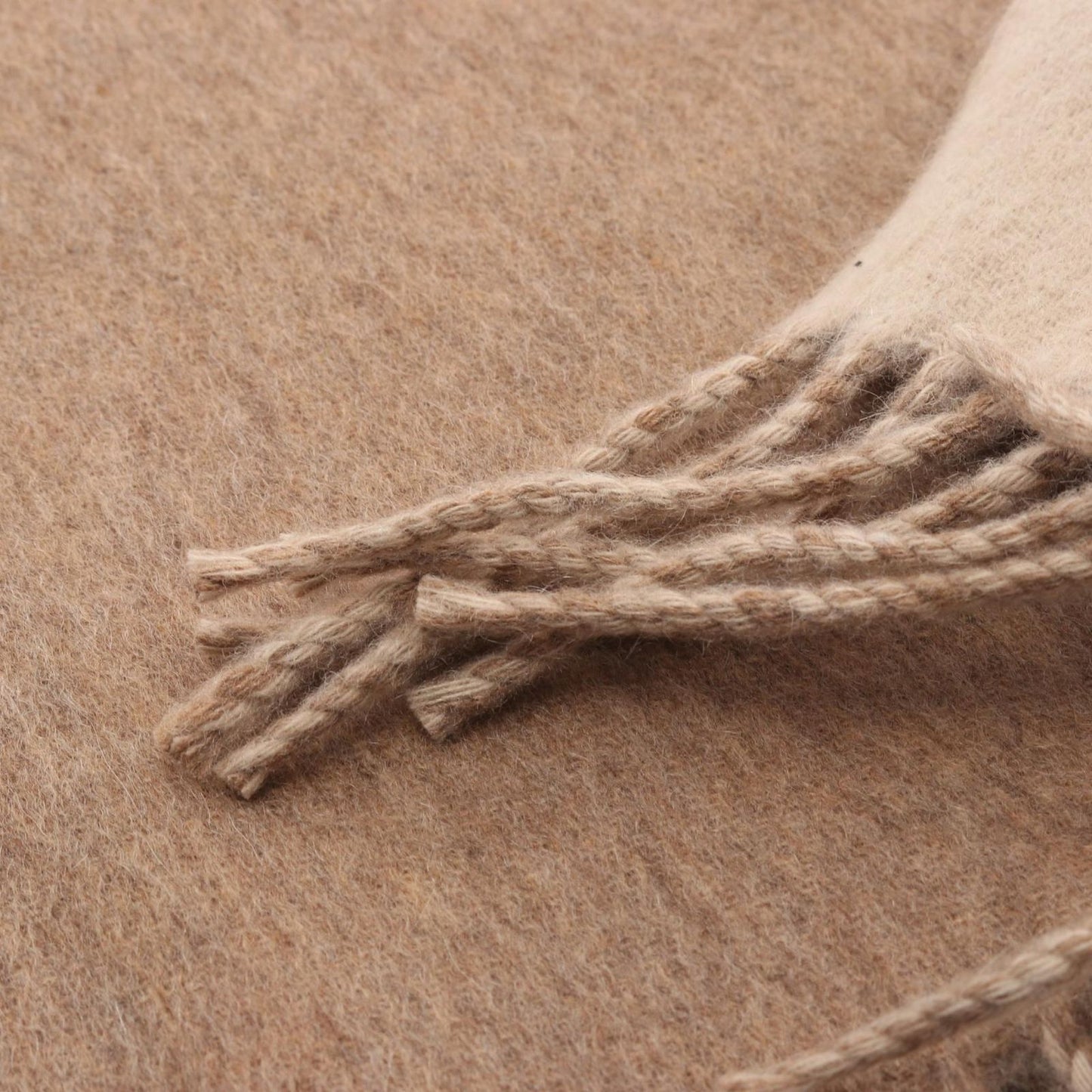 Hermes Scarf Recto Verso Beige