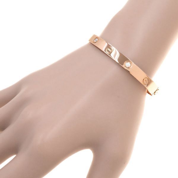 Cartier Love Breath Half Diamond Bracelet