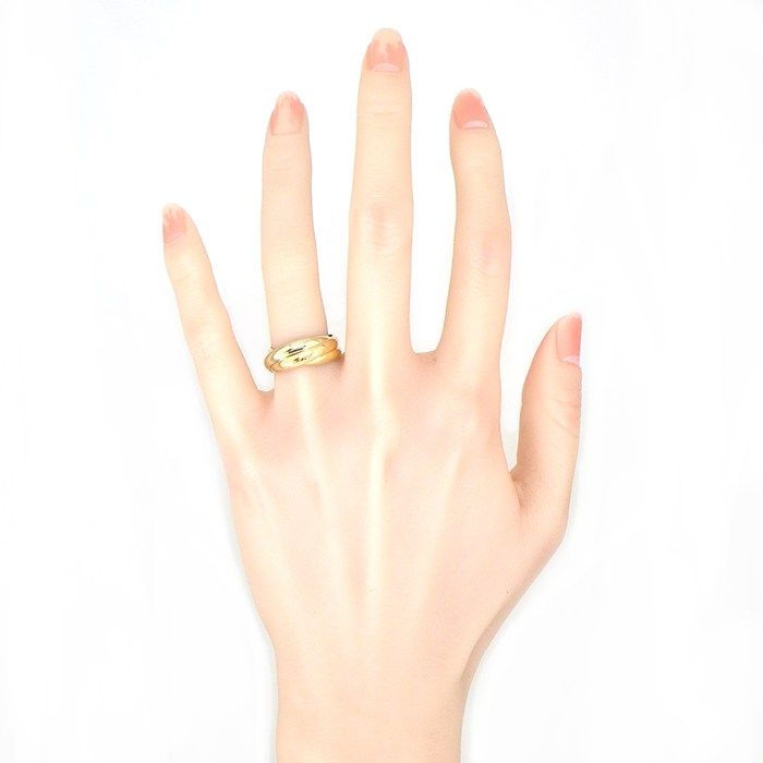 Cartier Ring Trinity Three Color 18k Yellow Gold 18k Pink White — view 5