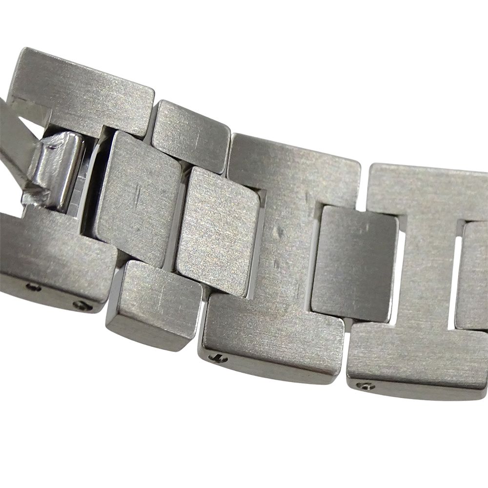Cartier Watch Pasha Chronograph Automatic Winding at Stainless Steel Silver