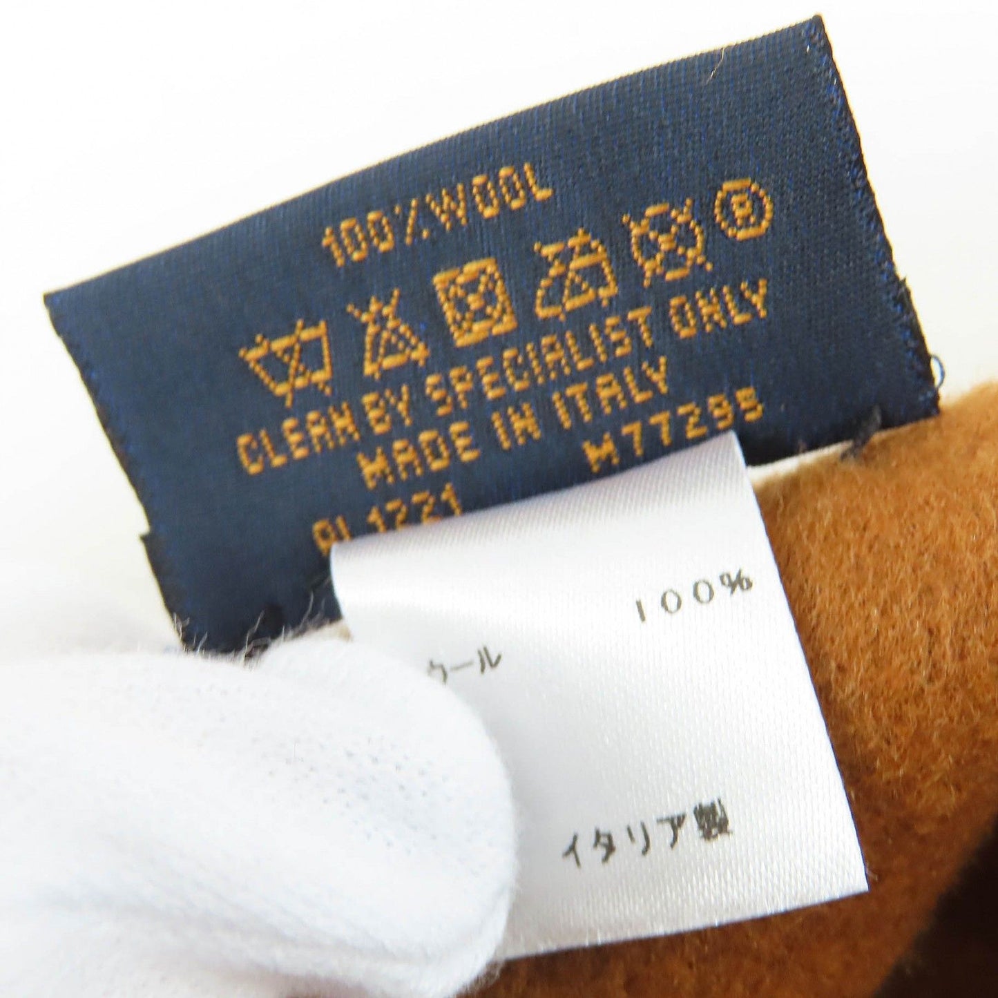 Louis Vuitton Carry on Wool Monogram Pattern Reversible Bucket Hat Brown